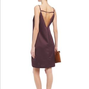 EQUIPMENT TANSIE DRESS IN AUBERGINE BIS NWT
